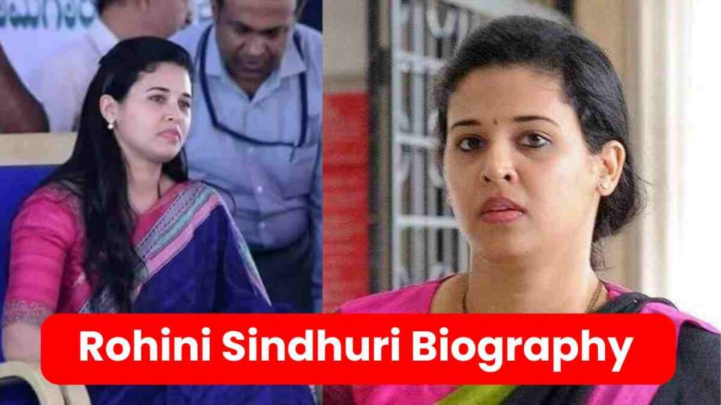 Rohini Sindhuri Biography